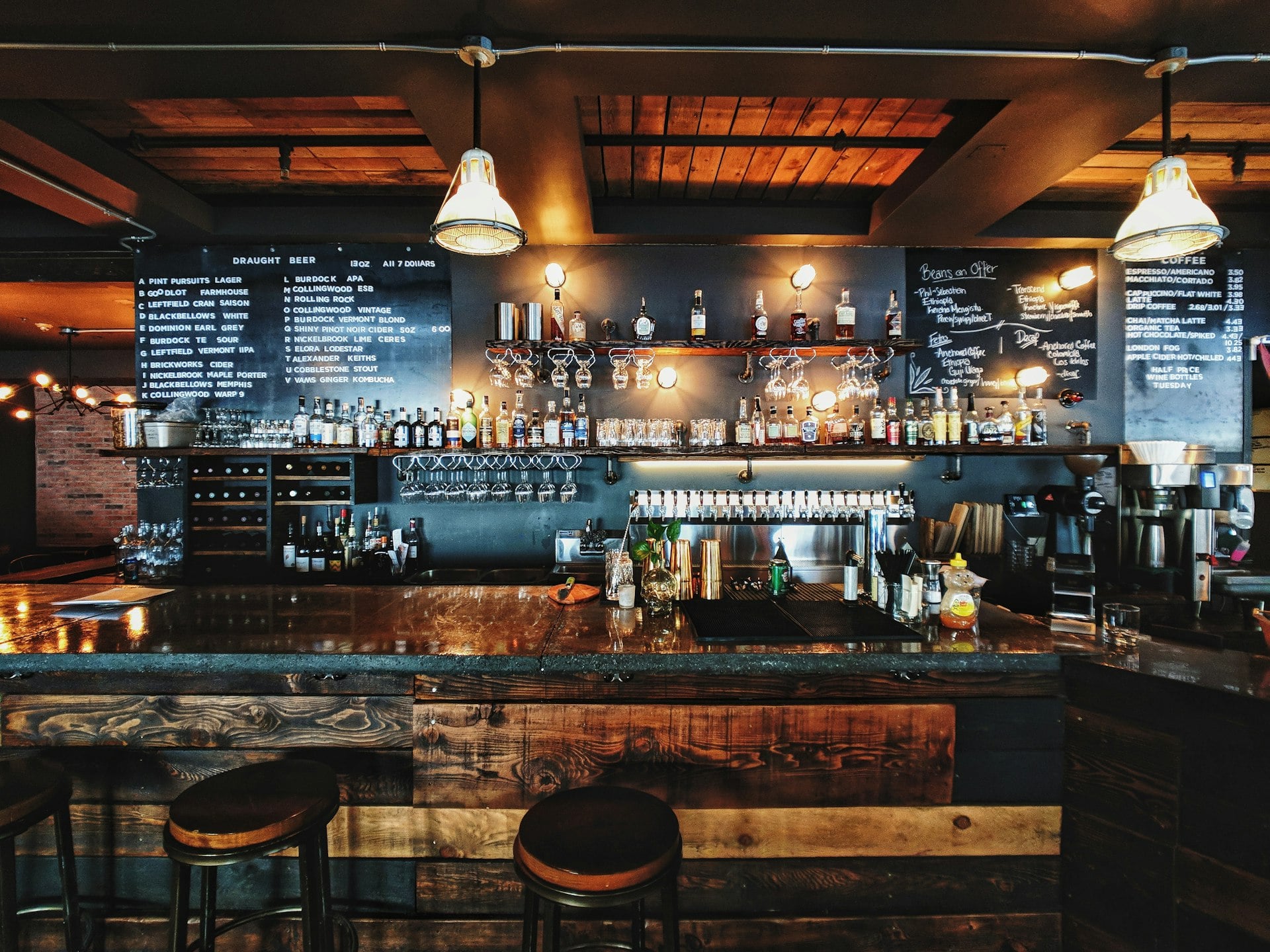 Ember & Oak restaurant interior